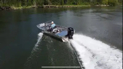 This boats is built for hunting, fishing, and long days exploring the water. It excels in shallow ba...