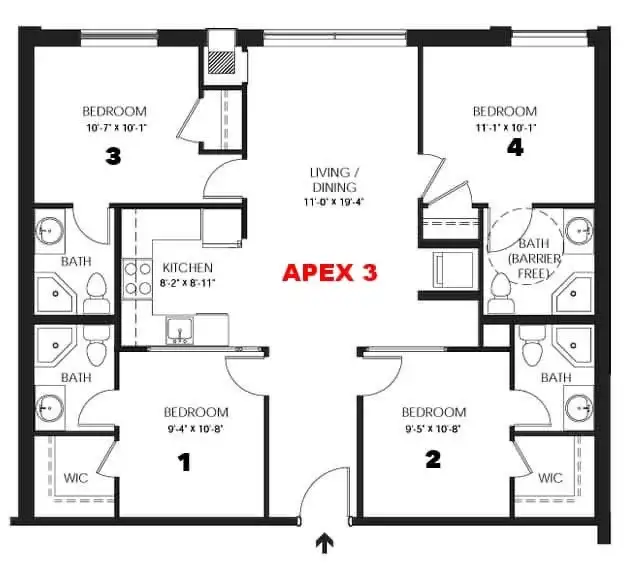 3 Rooms Available At Solstice 2
