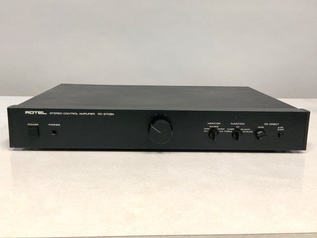 Rotel Stereo control reciever/ amplifier RC-870BX in Stereo Systems & Home Theatre in London - Image 2
