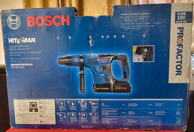 NEW Bosch SDS Max Rotary Hammer Kit & Modular Router System in Power Tools in City of Toronto - Image 2