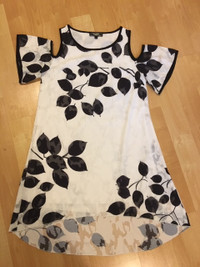 Minkas lined dress, ladies large $75, new