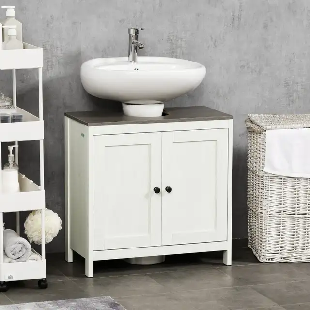 Antique Bathroom Sink Cabinet***SINK ARE NOT INCLUDED*** in Cabinets & Countertops in Markham / York Region - Image 4