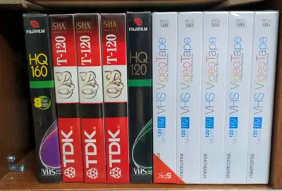 10x Cassette Video VHS NEUVE, View more