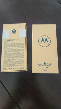 Two Brand New Motorola Edge phones