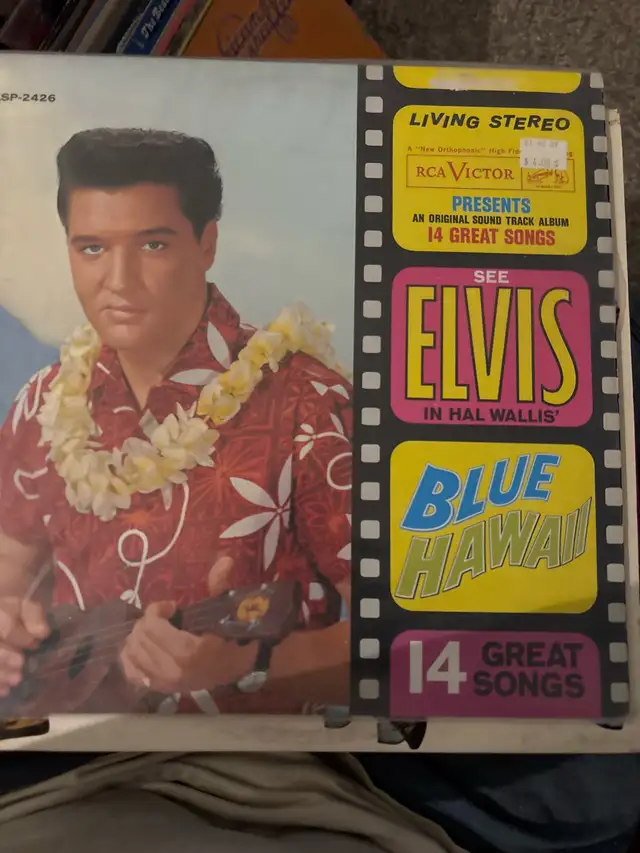 Elvis Blue Hawaii Vinyl Record62854393331202128