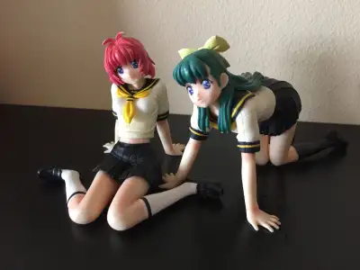 Please (Onegai) Twins PVC Figure Statue Two Statues for one, View more