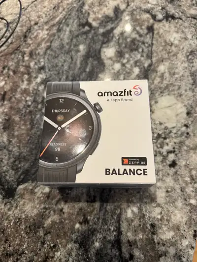 Amazfit Balance in excellent condition. With original unused strap, box & wireless charger. This Ama...