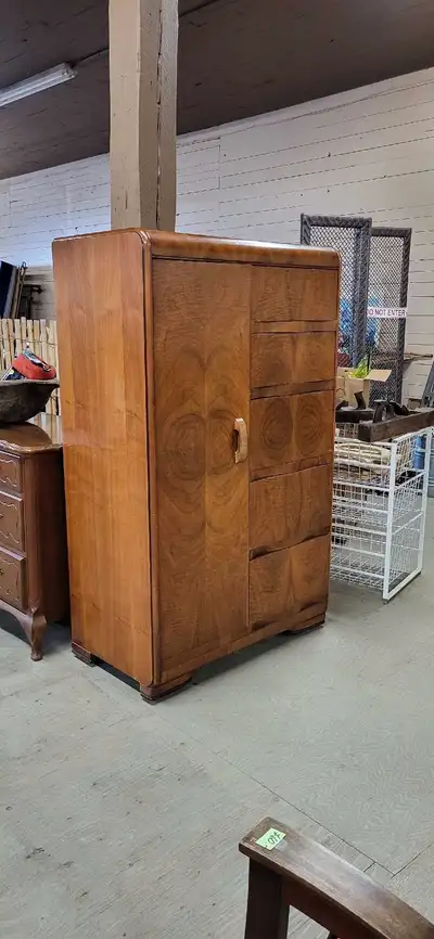 Vintage Art-deco Wardrobe, View more