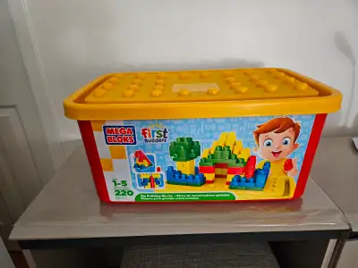 Mega blocs LEGO pour enfants de 1 à 5 ans.