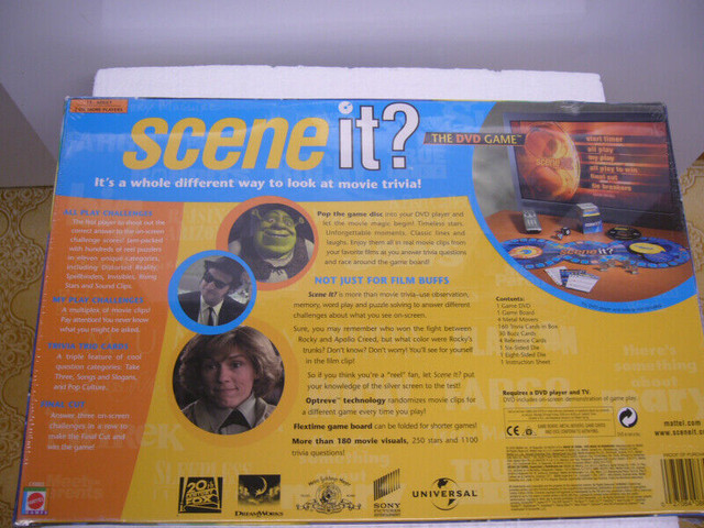 Scene It? the DVD Movie Trivia Game NIB in Toys & Games in Dartmouth - Image 2