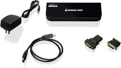 Iogear GUD300 laptop docking station, View more