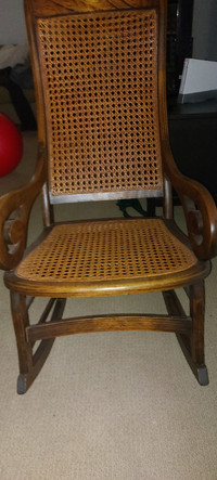 Cane back Rocking Chair