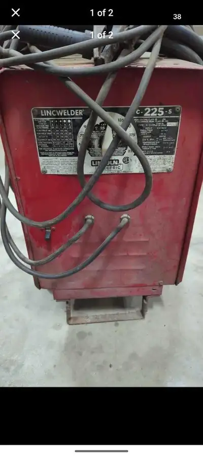 AC welder with extra long cord, View more