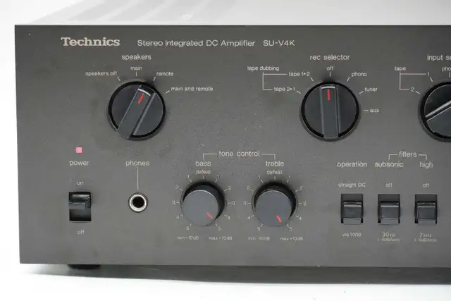 Technics Stereo Integrated DC Amplifier (SU-V4K)582387101556418561