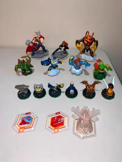 Skylanders and Disney Infinity 2.0, $1 each, p/u Calgary NW, View more