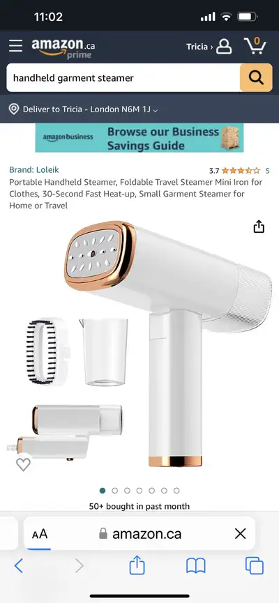 Garment steamer, View more