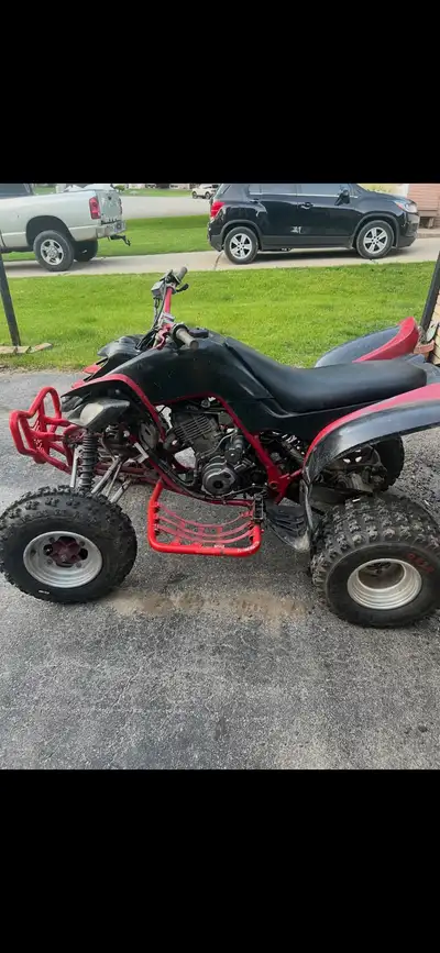 Got a 2004 660 raptor with a lot of work done to it . Starts right up runs good . new tires k and n...