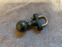 Ram Ball mount 1.5 inch - single 1 inch U bolt