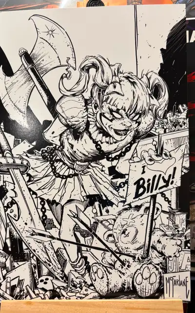 Spawn The Curse Of Sherlee Johnson #1 Cover C By Todd McFarlane Full Art Variant (2025) Image Comics...