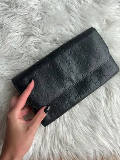 wallet clutch Gucci small bag travel authentic leather , View more