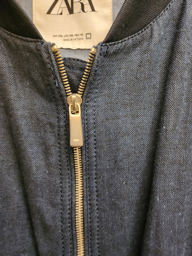 FREE DELIVERY!! Zara bomber men's jacket size XXL $40 in Men's in Calgary - Image 3