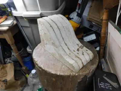 lot de 5 grosse équerre a tablette antique # 13136, View more