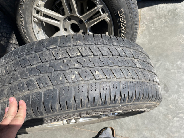 Aluminum 20” rims and 275/60R20 tires  in Cars & Trucks in Red Deer - Image 2