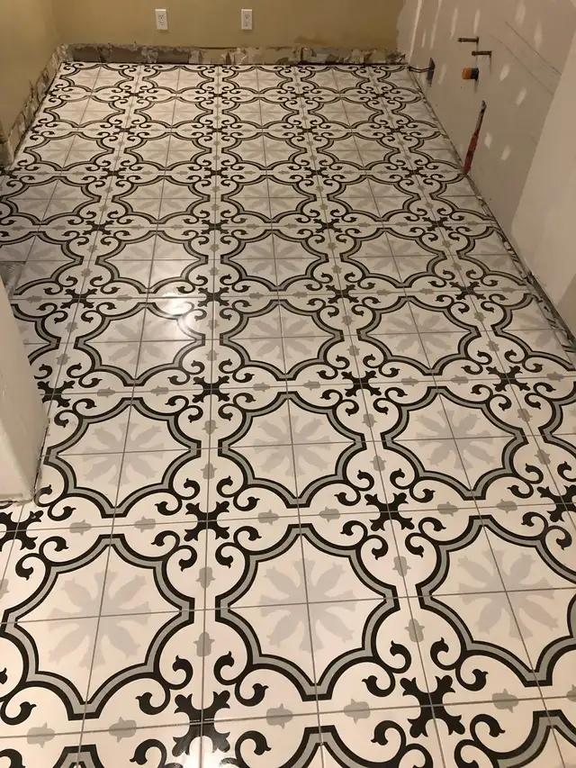 Tile installation 452026016445255686