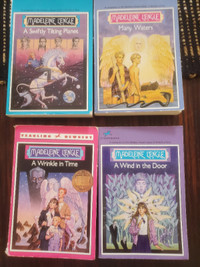 Madeleine L'Engle Books - a Wrinkle in Time (4 books)