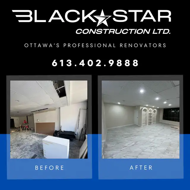 Quality Renovations & Remodeling - Black Star Construction⭐62863229145473124