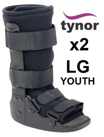 2 Youth Kid's Tenor Pefiatric Cam Walker Boot- Large 8", View more