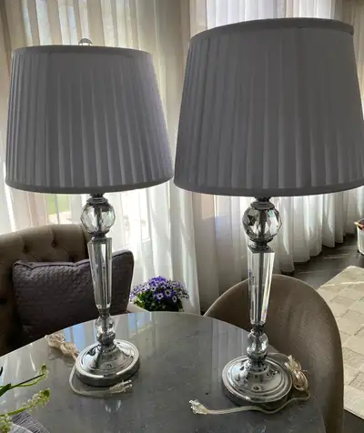 Crystal Table Lamps (2), View more