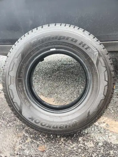 NEW! 0km LT Dynapro Hankook truck tires (225/75R16) Dealer take-offs, factory markers shown in photo...
