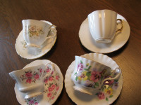 REDUCED - Royal Albert Cups and Saucers
