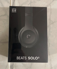 Beats Solo3 Wireless Headphones - Matte Black (Brand New)