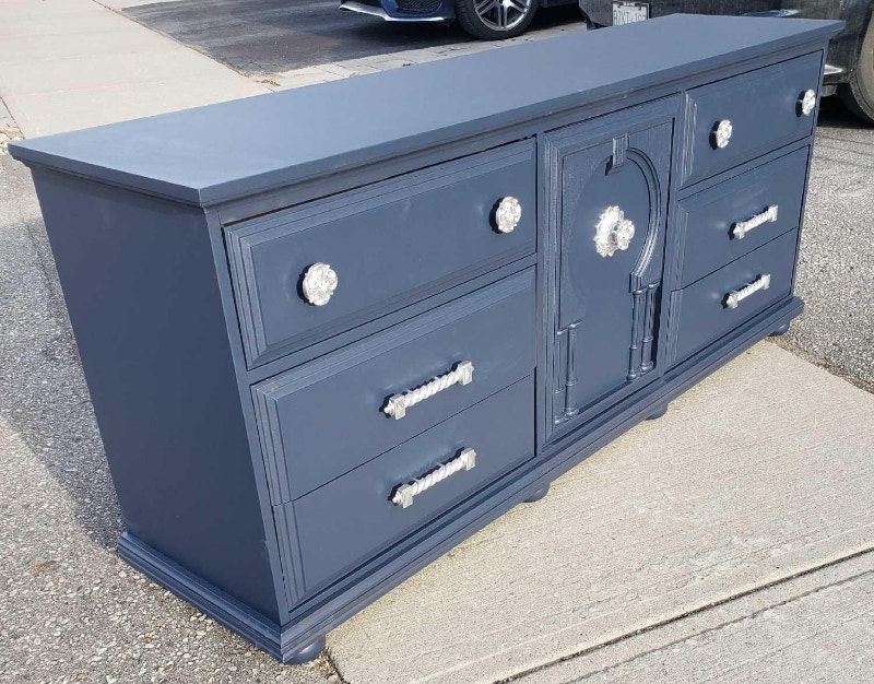 Canadian Made Sideboard w/Cedar in Fusion Midnight Blue