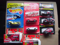 Coca-Cola-Matchbox and Various Other Die-Cast Cars.