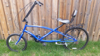 Semi recumbent bicycle sunray xm