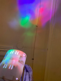 party rotating multicolour light projector 