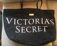 Victoria’s Secret new  tot, bag  pink, black 