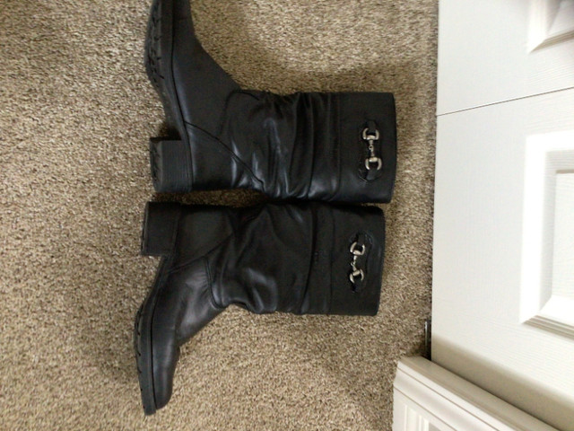Women's Size 8 Winter Leather Boots Bastien brand Canadian made in Women's - Shoes in Vernon - Image 2