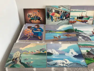 plusieurs peintres à vendre , View more