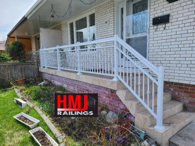 Aluminum & Glass Railings. Fair Cost- Maintenance Free -HMJ