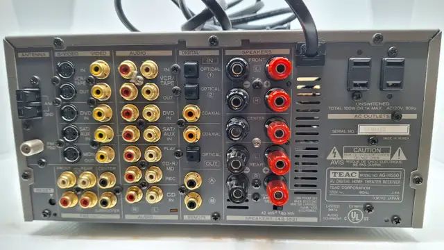 Teac AG-H550 AV Digital Home Theater Receiver in Stereo Systems & Home Theatre in Ottawa - Image 5