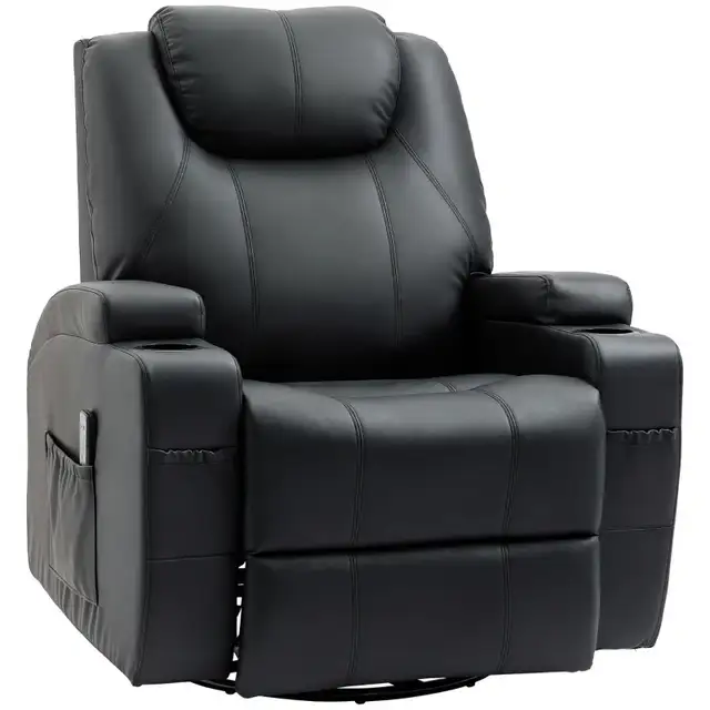 Rocking Massage Recliner Chair, Swivel Nursery Rocker Chair in Chairs & Recliners in Markham / York Region - Image 5