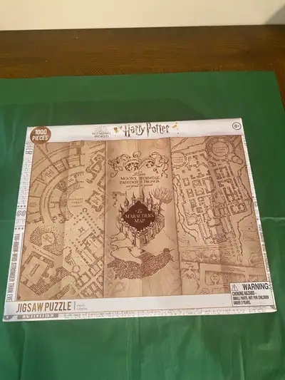 New  Harry Potter Wizarding World Marauder’s Map Jigsaw Puzzle , View more