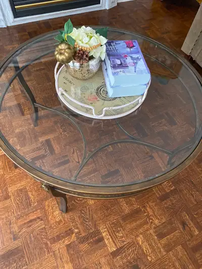 Bronze Iron coffee table, View more