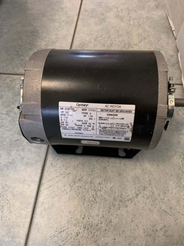 1/2 HP electric motor absolutely mint in Electrical in City of Toronto