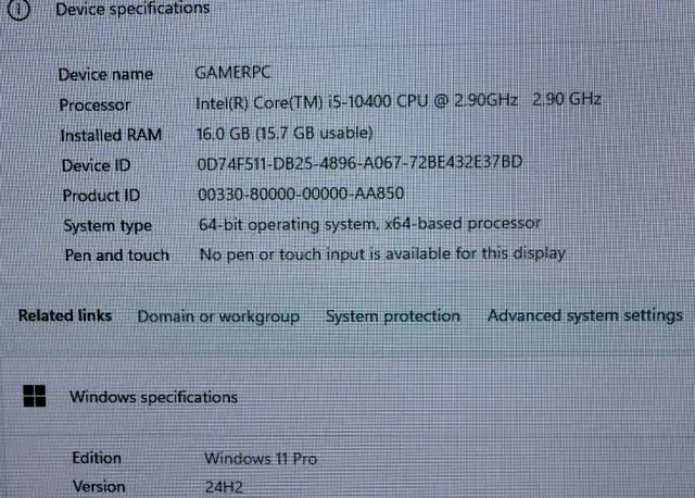 Core i5 10400, GTX 1660, 16GB, 24-inch Monitor-gaming desktop PC in Desktop Computers in City of Toronto - Image 3