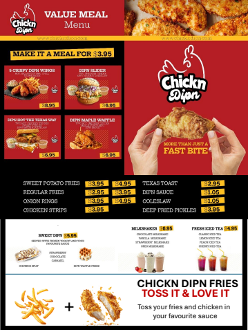 Own a Chickn Dipn Franchise – Cornwall Centre in Other Business & Industrial in Regina - Image 10